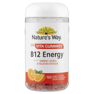 (PRE ORDER) Nature's Way Adult Vita Gummies B12 Energy 160 Gummies Exclusive Size shelf life 2yrs